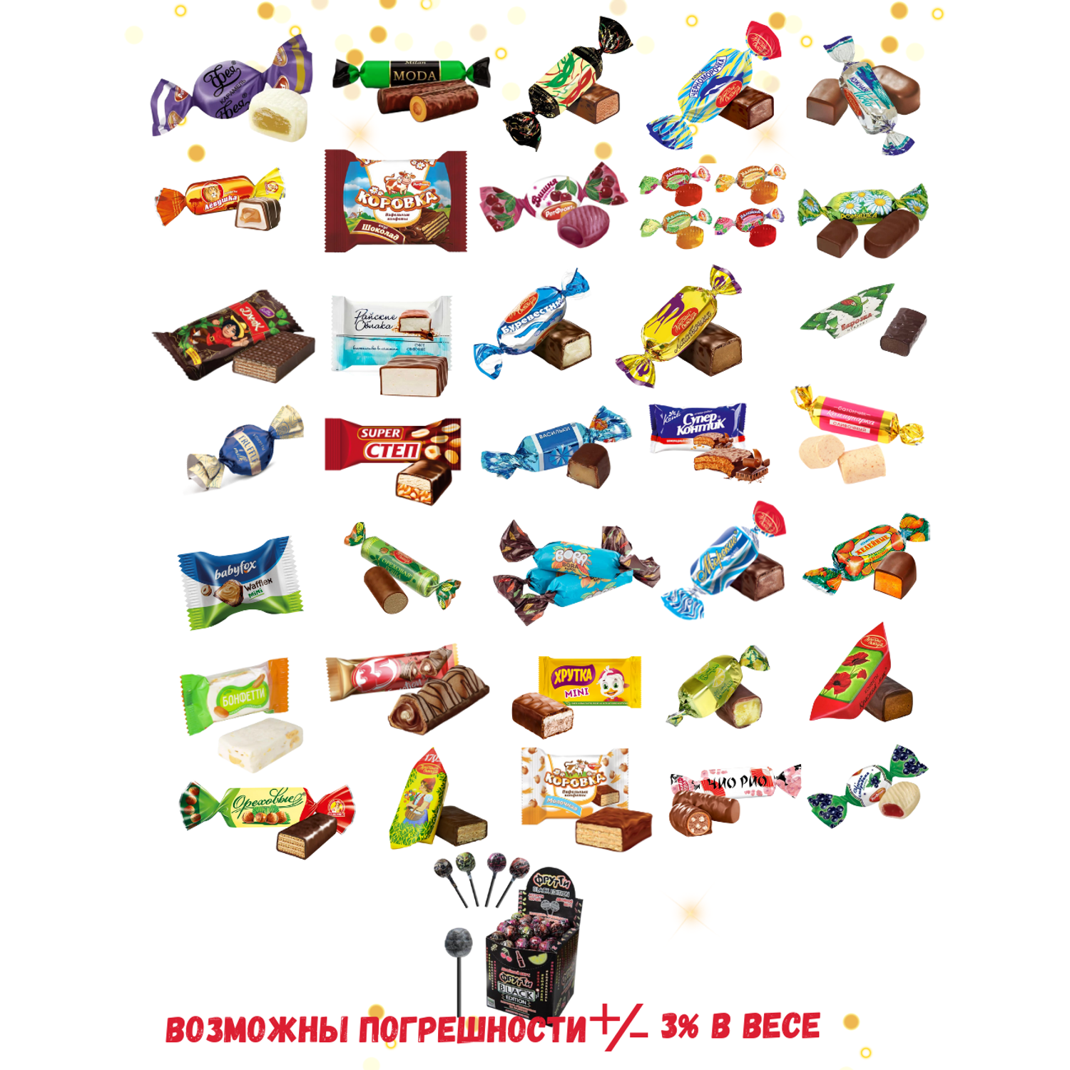 Сладкий набор на новый год Sweet Bomb чемоданчик с конфетами - фото 3