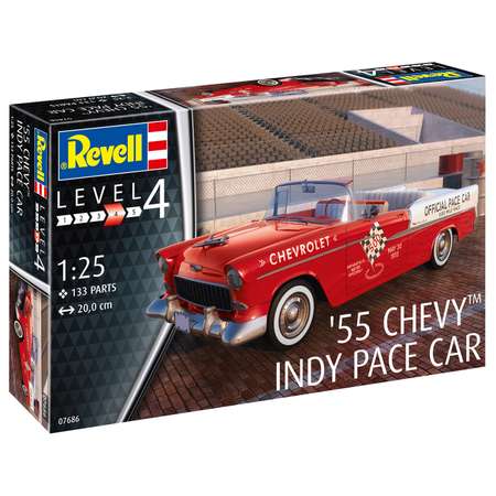 Сборная модель Revell Автомобиль 55 Chevy Indy Pace Car