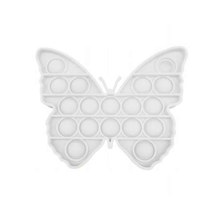 Игрушка-антистресс Uniglodis Pop it вечная пупырка хамелеон бабочка