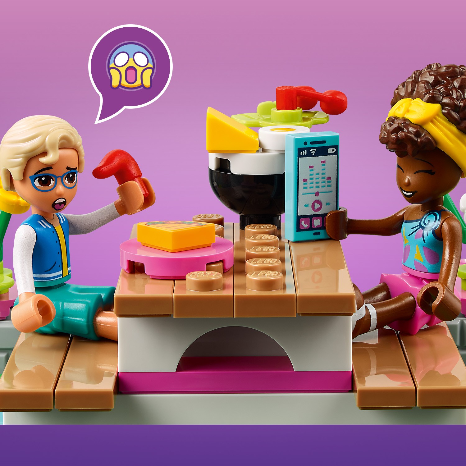 Конструктор LEGO Friends Рынок уличной еды 41701 - фото 9