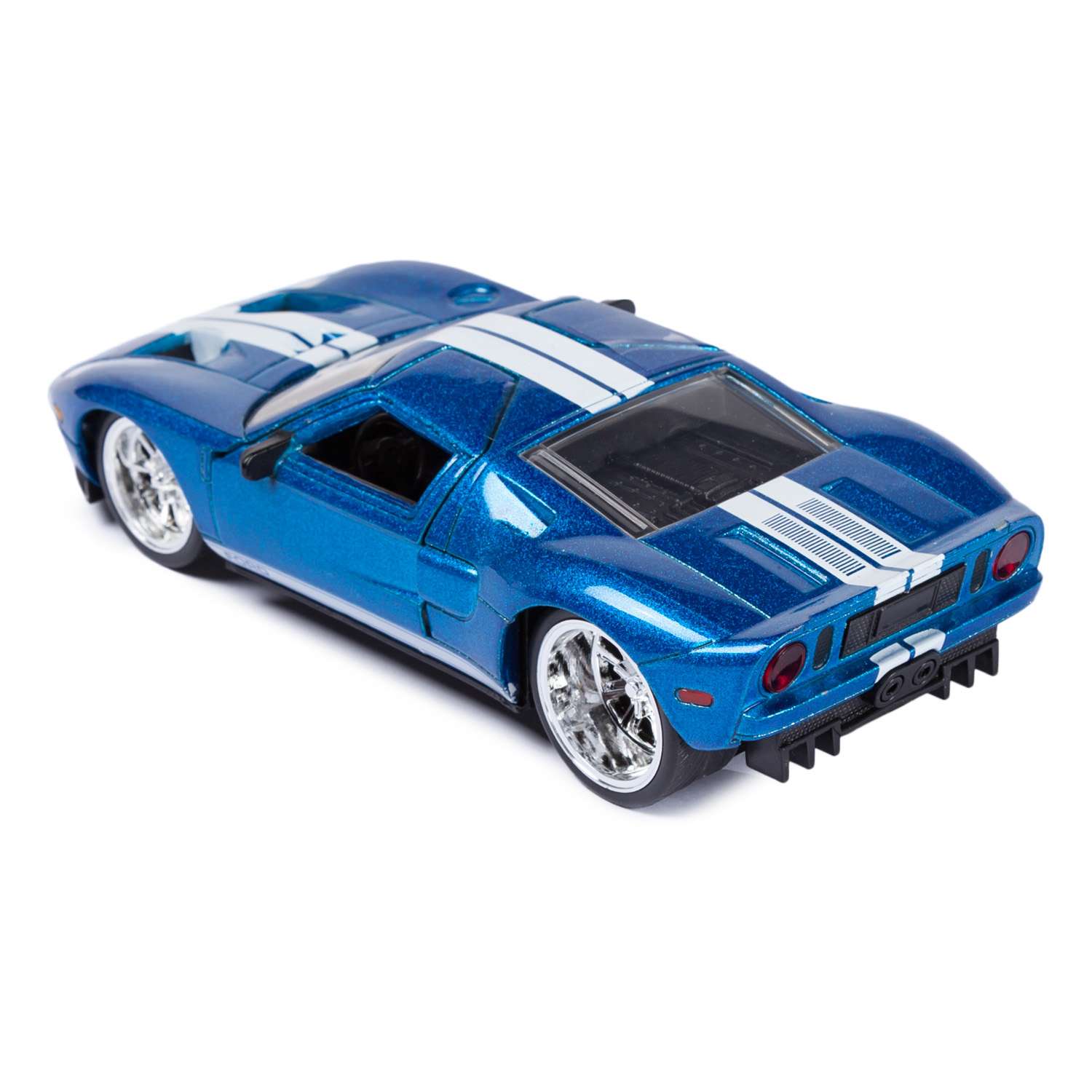 Машинка Fast and Furious Die-cast Ford GT 1:32 металла 24037 - фото 4