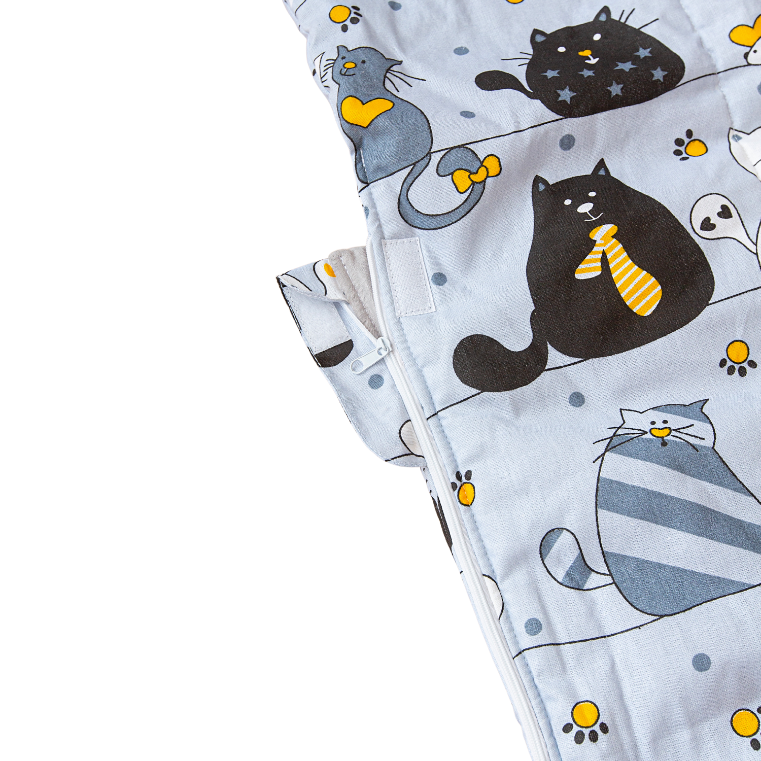 Спальный мешок одеяло подушка Owl and EarlyBird с 6 до 36 месяцев Котенок - фото 12