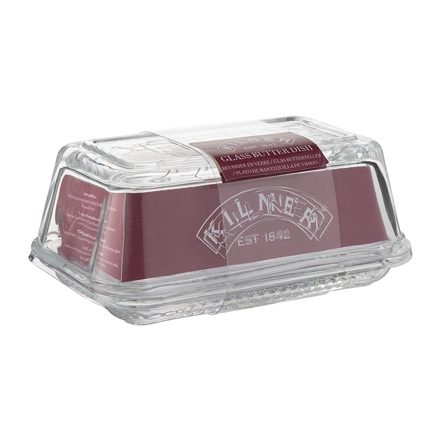 Маслёнка Kilner стеклянная - фото 4