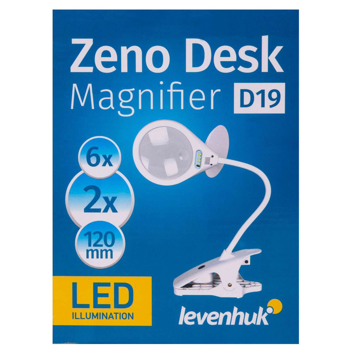 Лупа настольная Levenhuk Zeno Desk D19 - фото 12