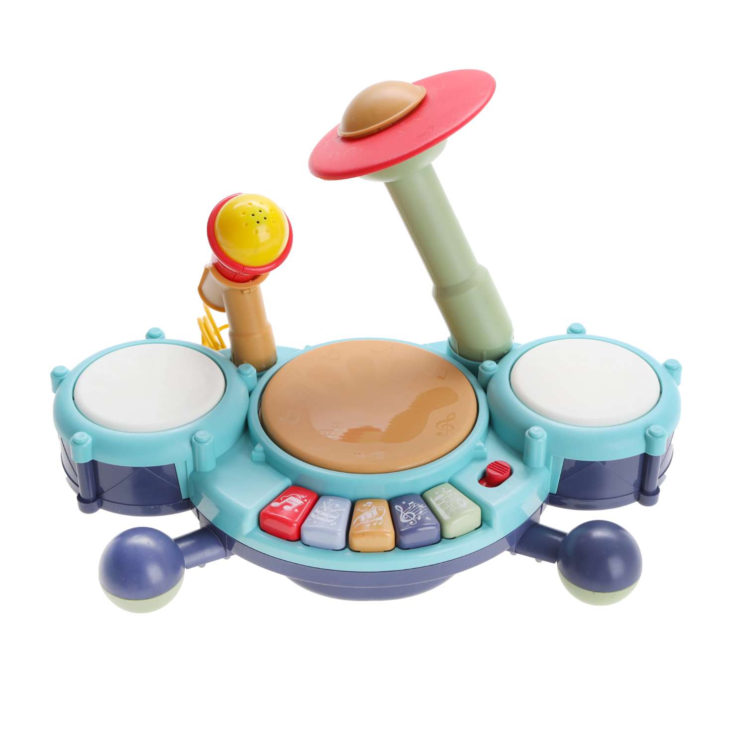 Музыкальные инструменты Baby and Kids Барабанная установка для детей ES56473 - фото 2