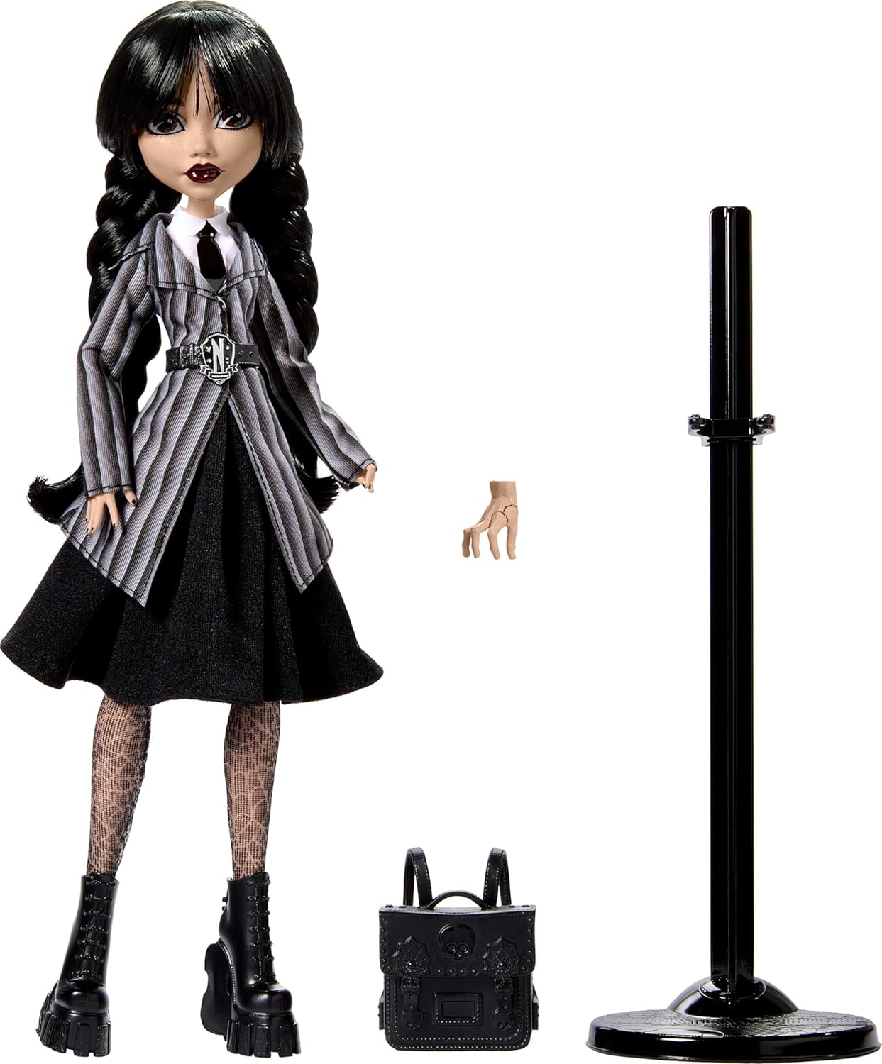 Кукла Monster High Wednesday Addams Core HXJ04 - фото 4