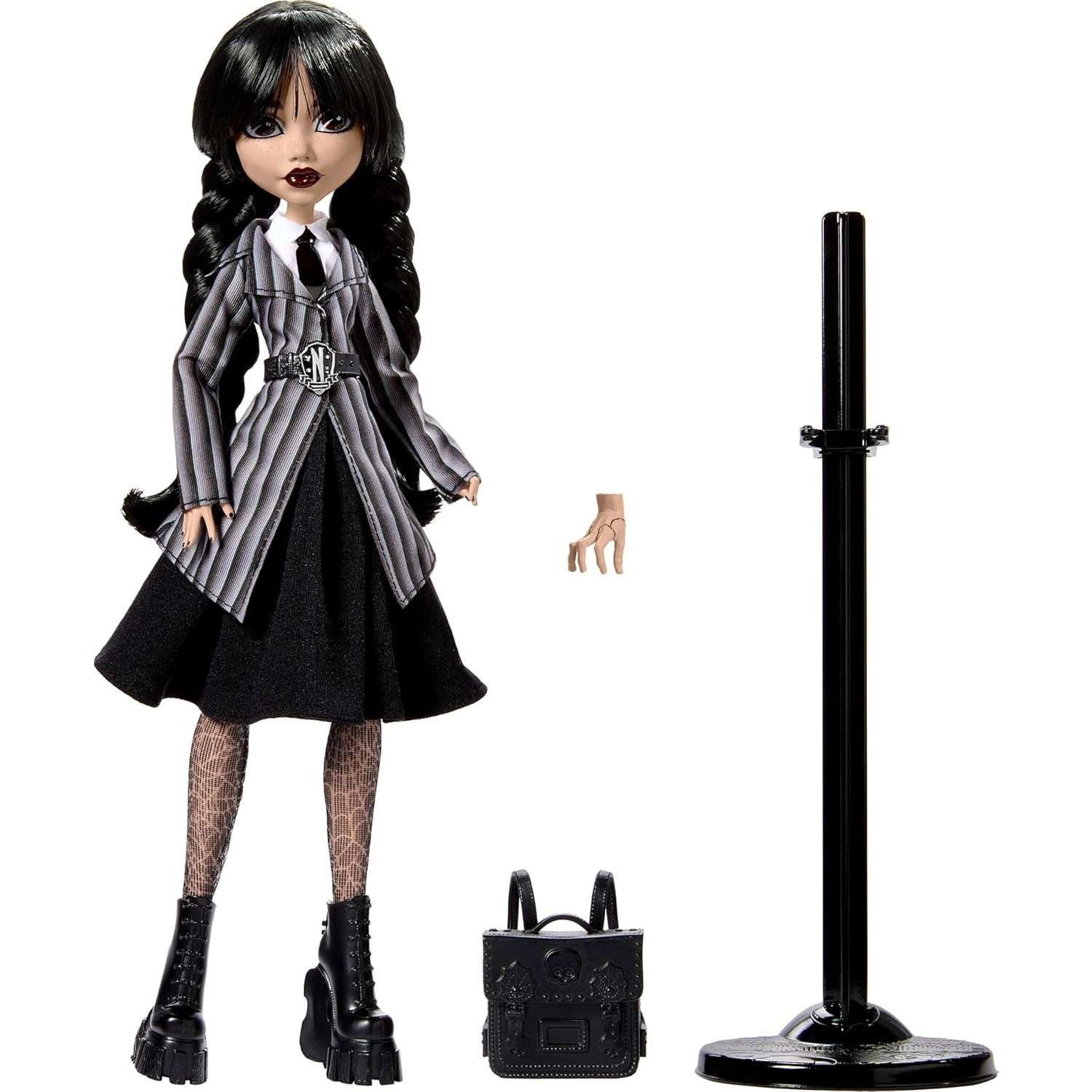 Кукла Monster High Wednesday Addams Core HXJ04 - фото 4