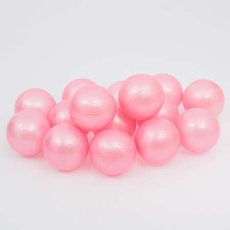 Шарики для сухого бассейна Соломон «Перламутровые» диаметр шара 7 5 см набор 150 штук цвет розовый