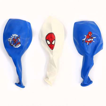Воздушные шары Marvel «С Днем Рождения!»12 дюйм (набор 25 шт)