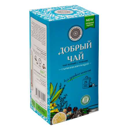 Чай Фабрика Здоровых Продуктов Добрый с травами 1.8г*25пакетиков