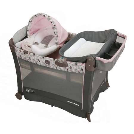 Манеж-кровать Graco Cuddle Cove цвет Minnies Garden