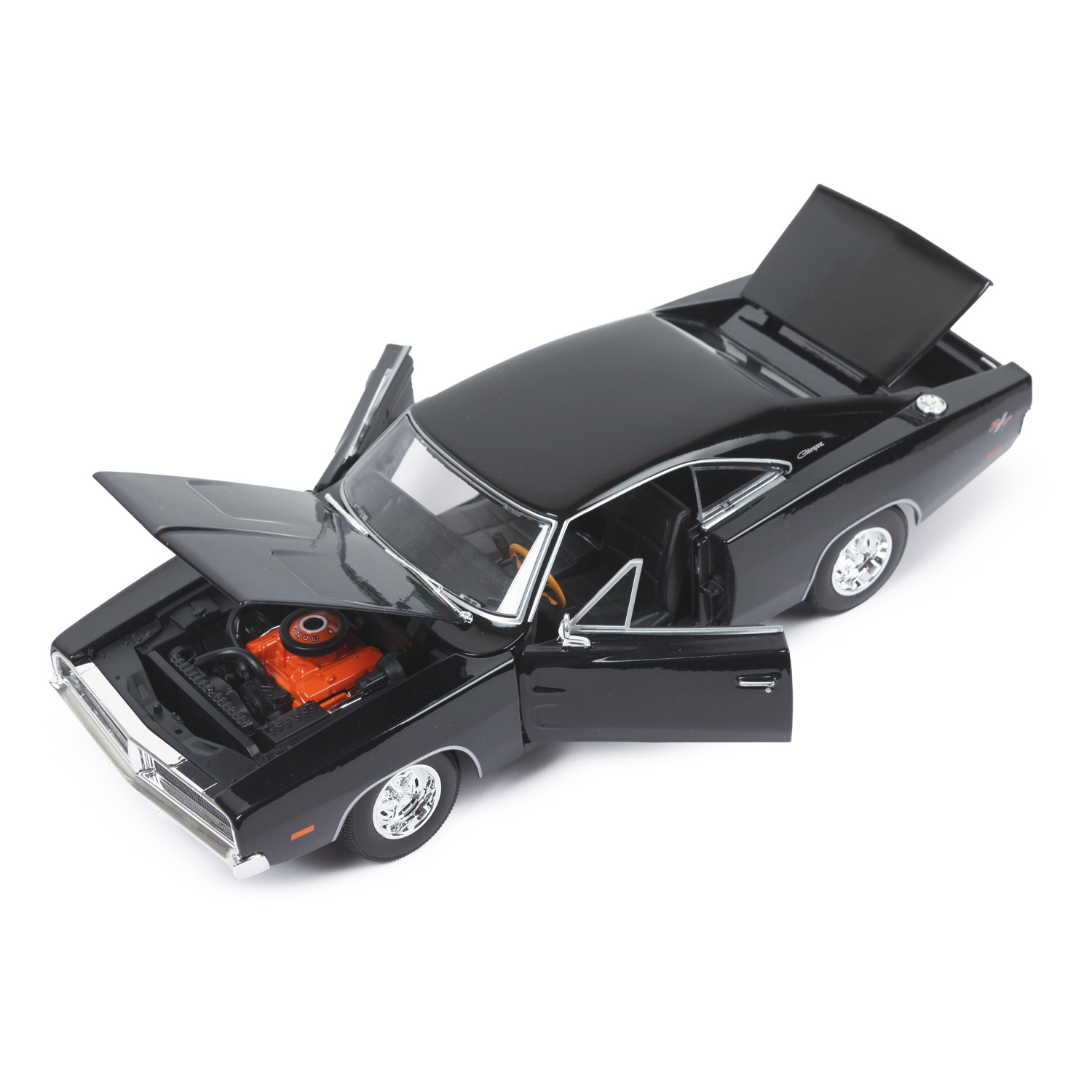 Автомобиль MAISTO Dodge 1:18 черный 31387 - фото 6