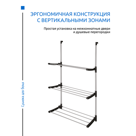 Сушилка для белья InHome надверная