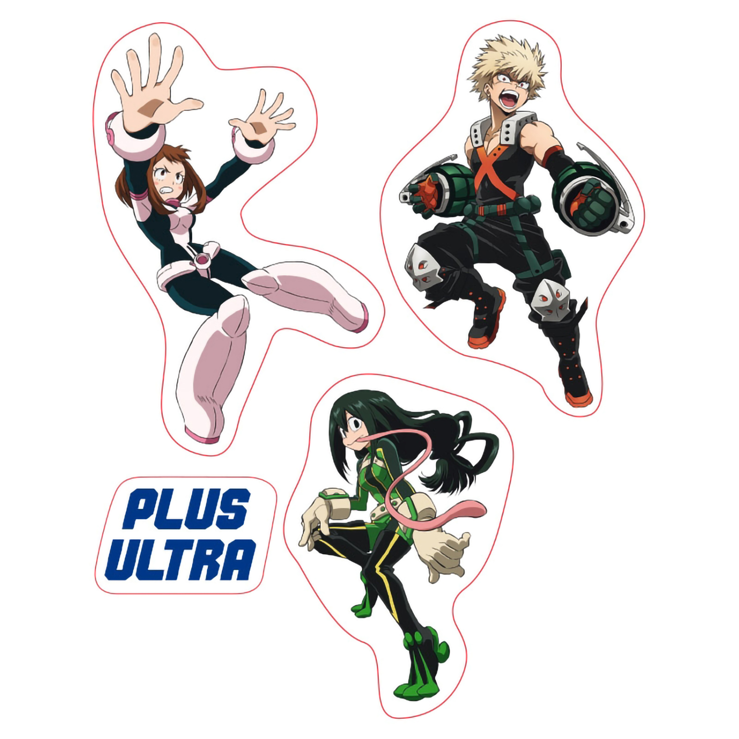 Наклейки ABYStyle My Hero Academia - Stickers - 16x11cm/ 2 Sheets - UA High School X5 ABYDCO508 - фото 4