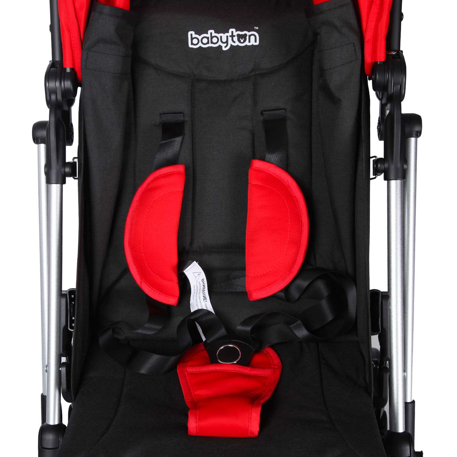 Коляска Babyton Mini Capsule+ Red - фото 12