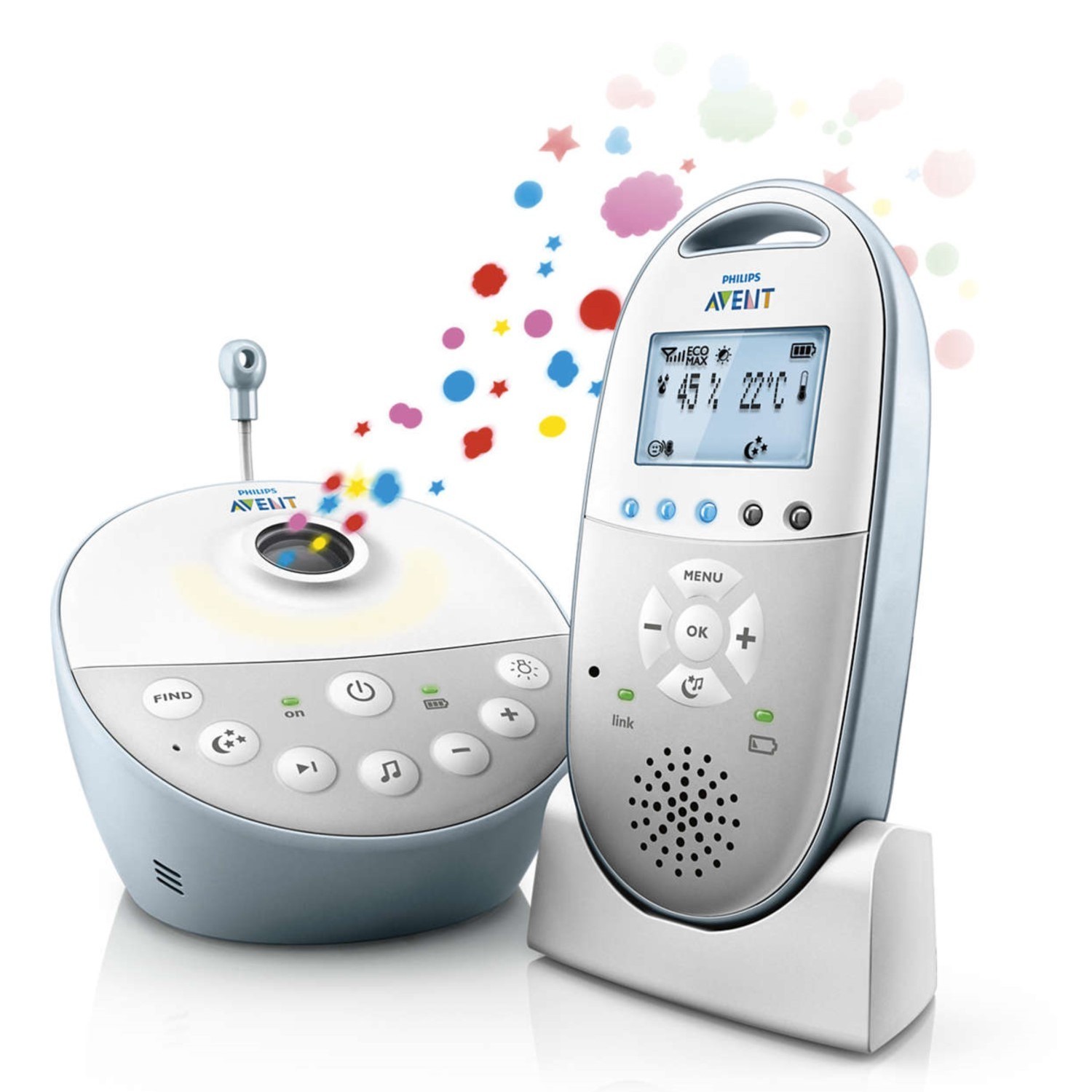 Цифровая радионяня Philips Avent SCD580/00 - фото 3