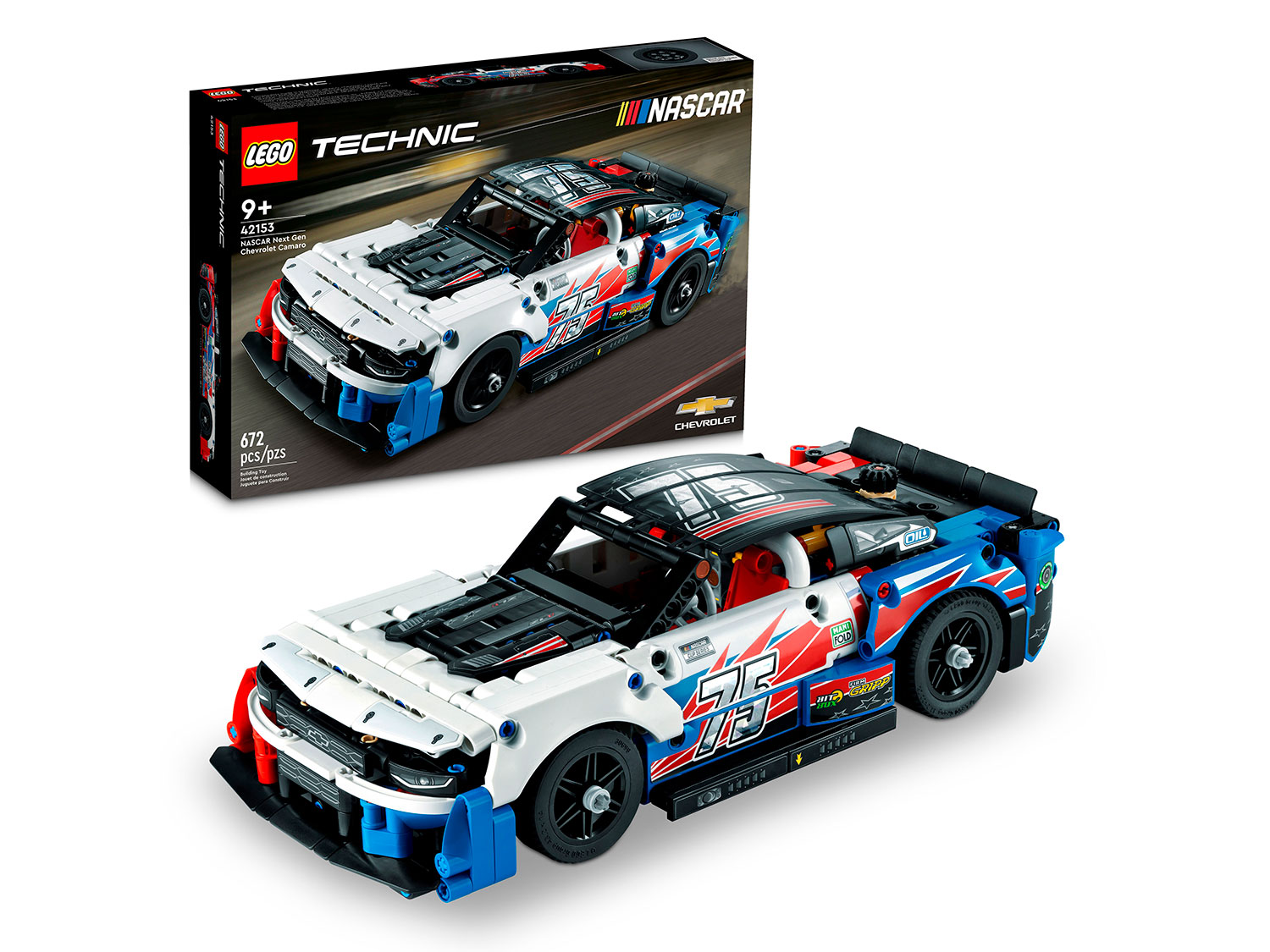 Конструктор детский LEGO Technic Автомобиль Camaro ZL1 42153 - фото 1