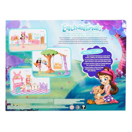 Набор игровой Enchantimals Кукла со зверюшкой Ведмедь Брен FRH46