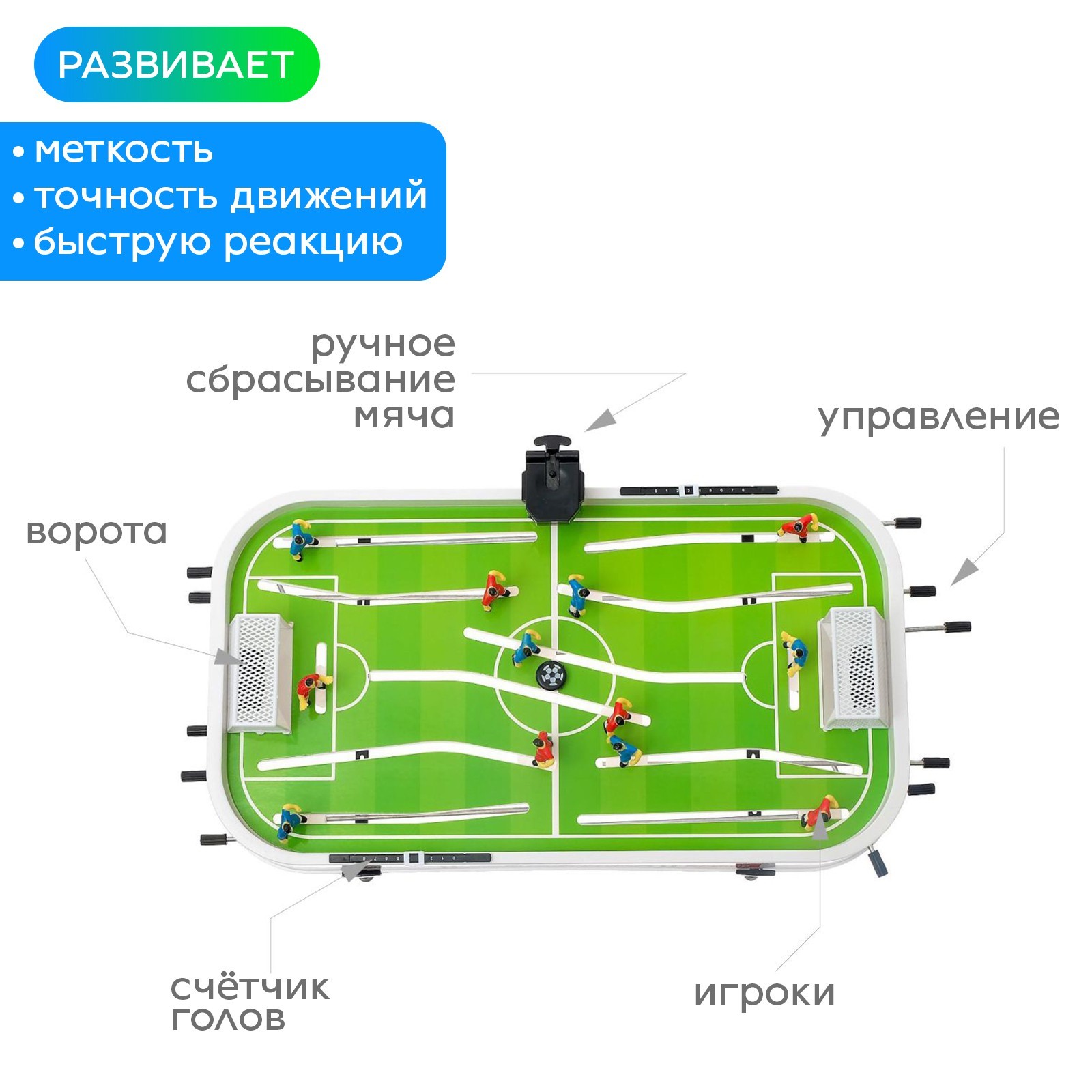 Настольный футбол Sima-Land «Финальный матч» - фото 3