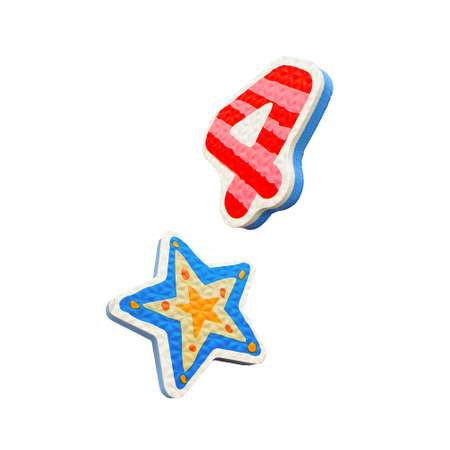 Игрушка SHARKTOYS Цифры и Формы