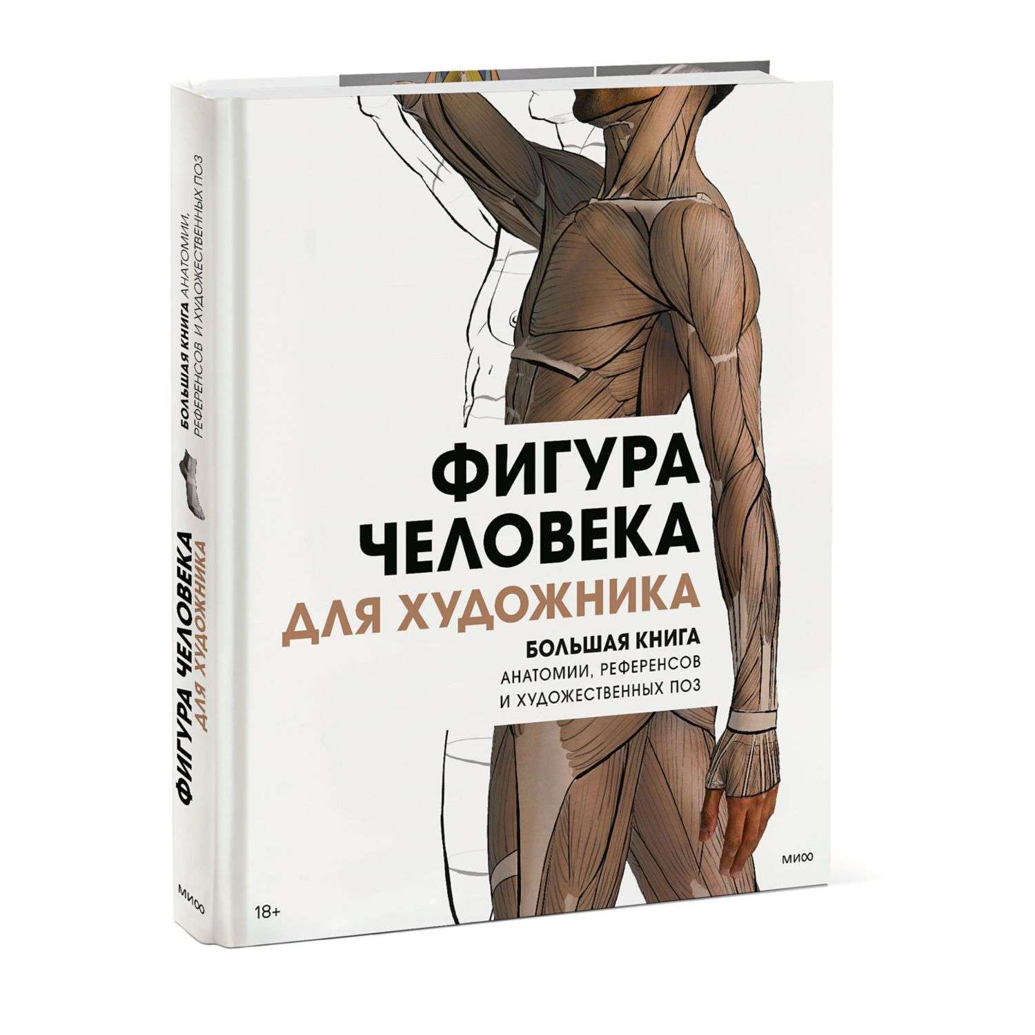 Книга МиФ Фигура человека для художника Большая книга анатомии референсов и художественных поз - фото 1