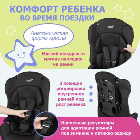 Автокресло детское BeBest Kingston от 9 до 36 кг цвет dark