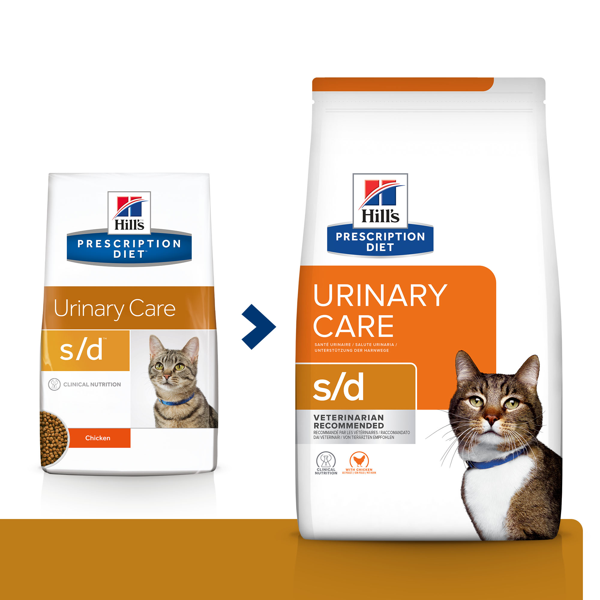 Корм для кошек HILLS 5кг Prescription Diet s/d Urinary Care для МКБ с курицей сухой - фото 2