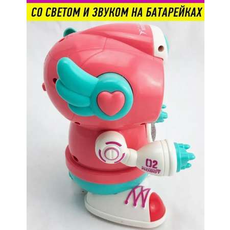 Робот интерактивная игрушка ТОТОША свет музыка Bot Robot Pioneer ROCK