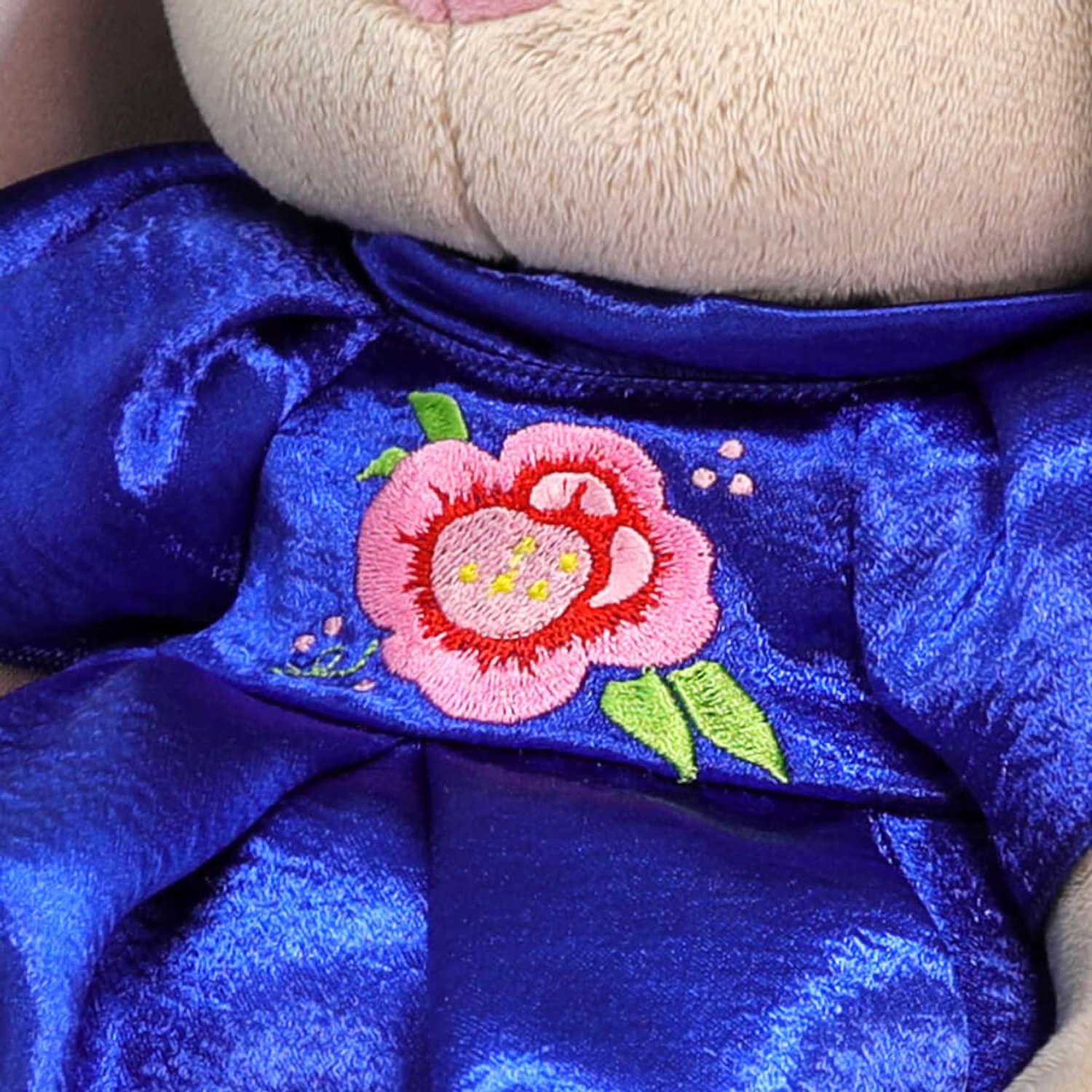 Мягкая игрушка BUDI BASA Зайка Ми Большой в нарядном платье с вышивкой 34 см SidL-442 - фото 4