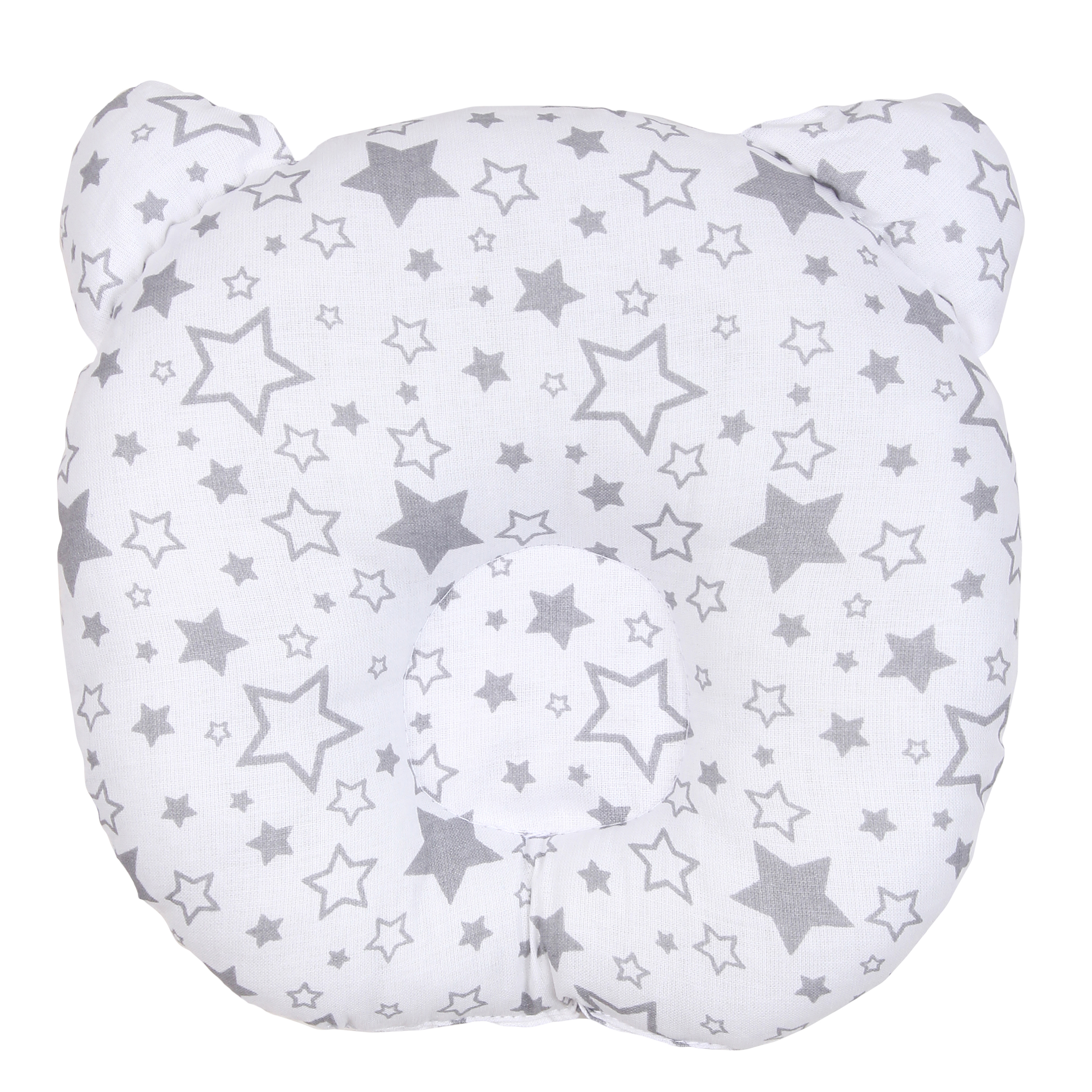 Подушка Amarobaby First Pillow Звездопад Серый - фото 1