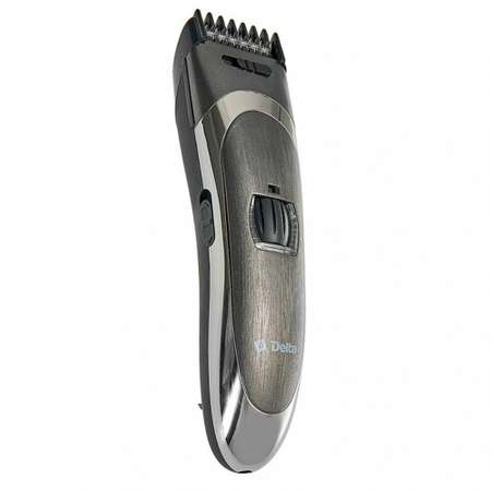 Машинка для стрижки волос Delta DL-4060A черный 3 Вт аккумулятор филировка съемный гребень
