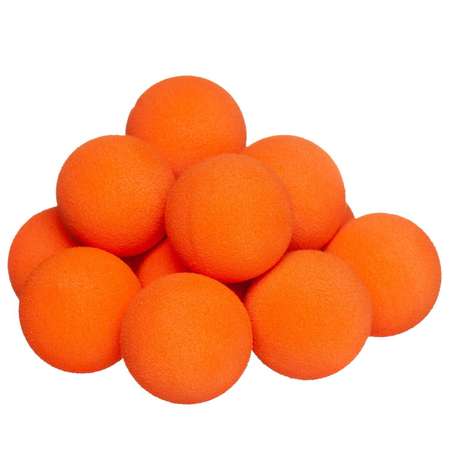 Бластер Junfa штурмовой c 12 мягкими шариками и 3 банками мишенями оранжевый