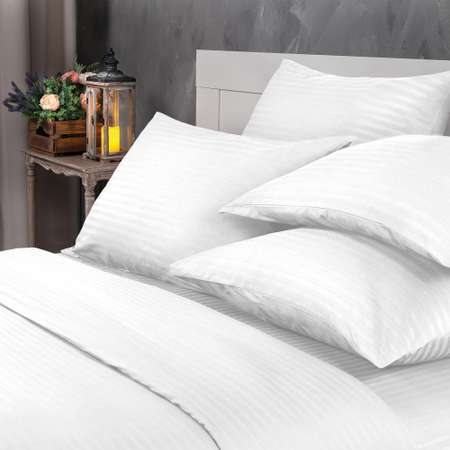 Комплект постельного белья Verossa 1.5СП Royal страйп-сатин наволочки 50х70см 100% хлопок