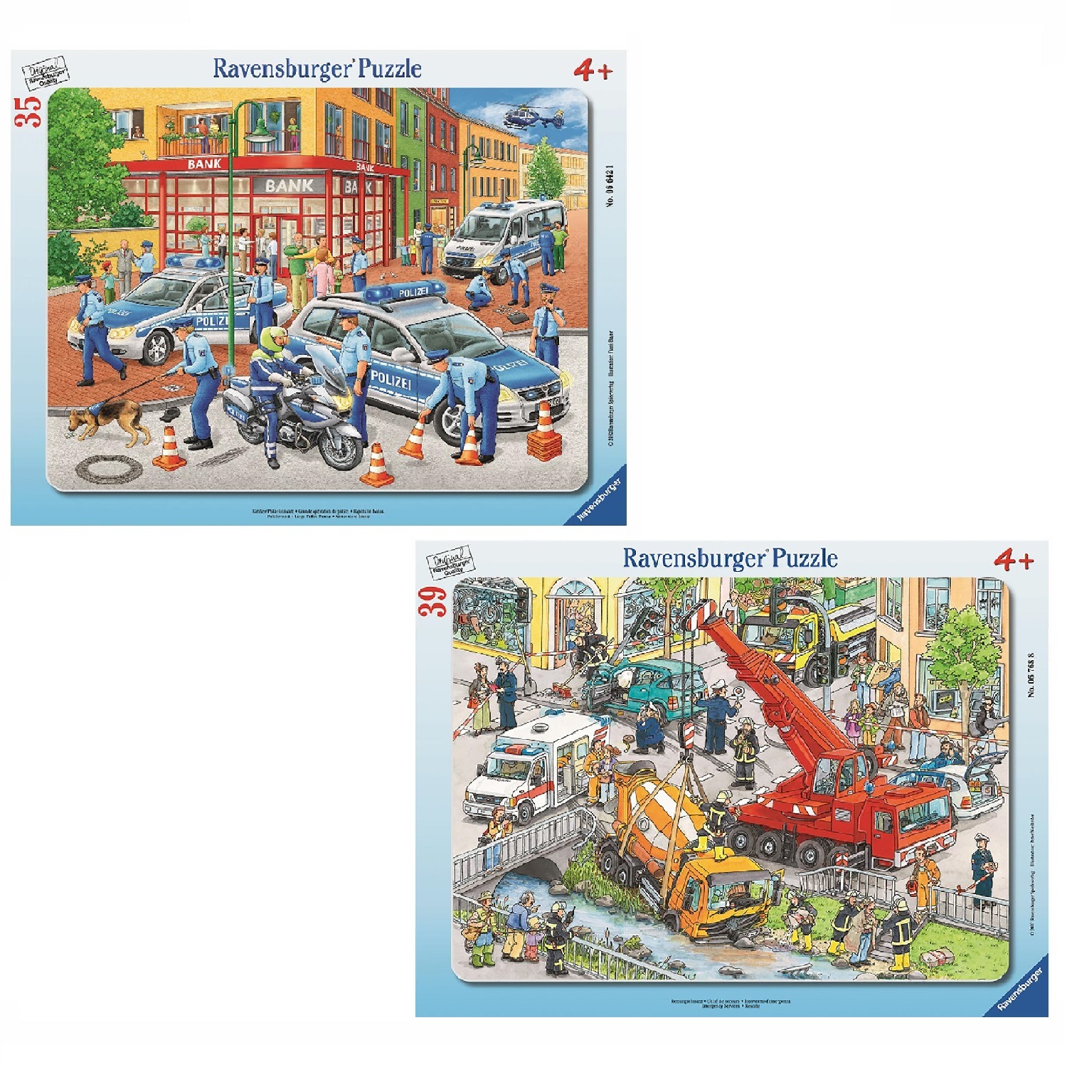 Пазл Ravensburger Служба Спасения 30-48 дет. в ассортименте - фото 1