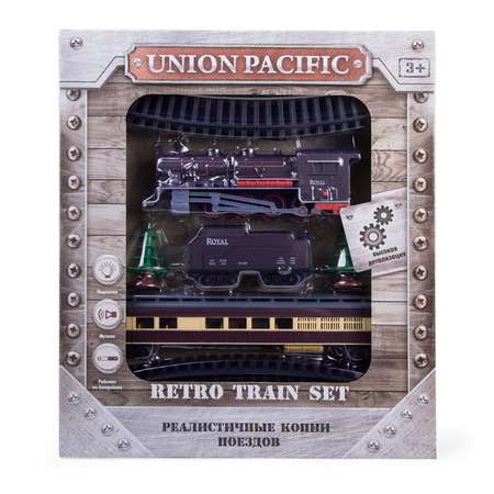 Железная дорога Mobicaro Union Pacific со светом