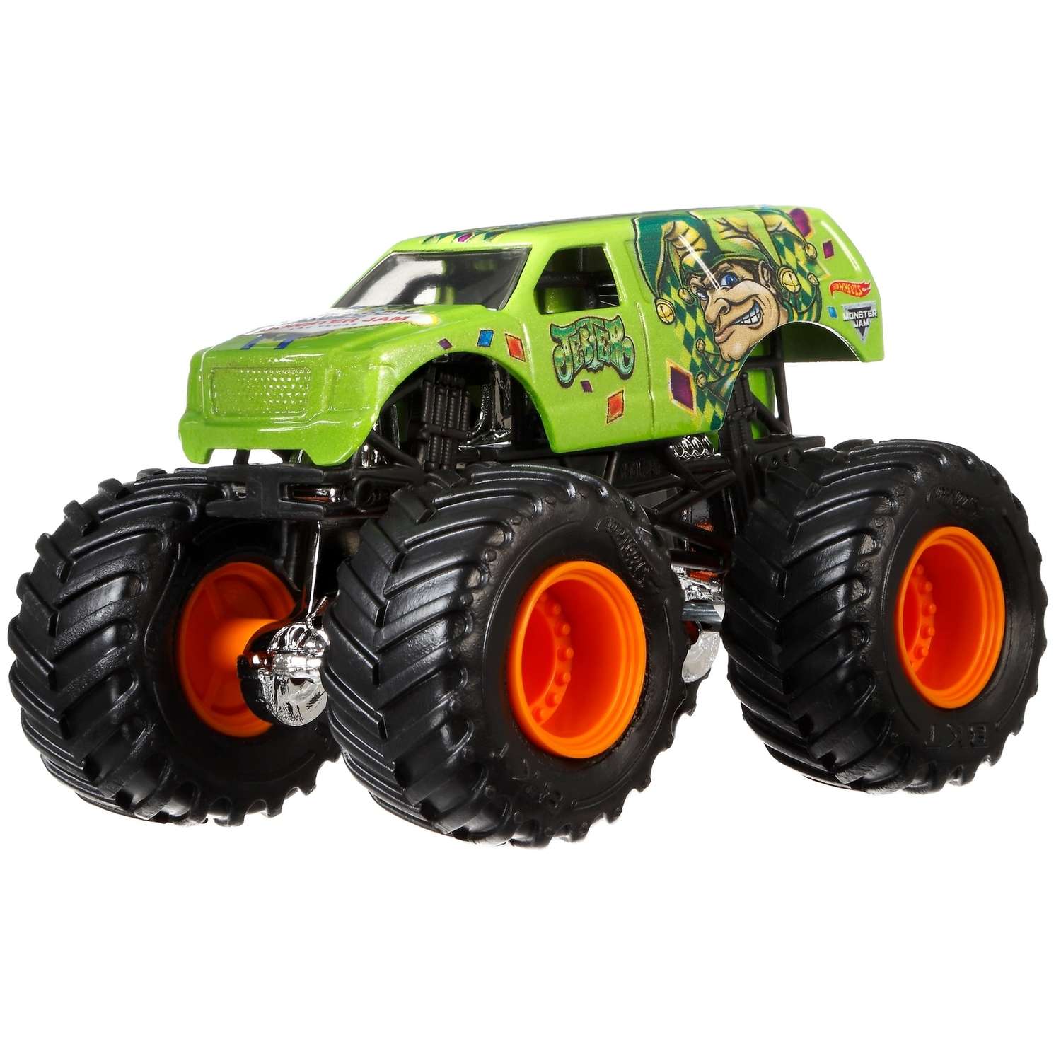 Машина Hot Wheels Monster Jam 1:64 Epic Edditions Джестер FLW98 21572 - фото 5