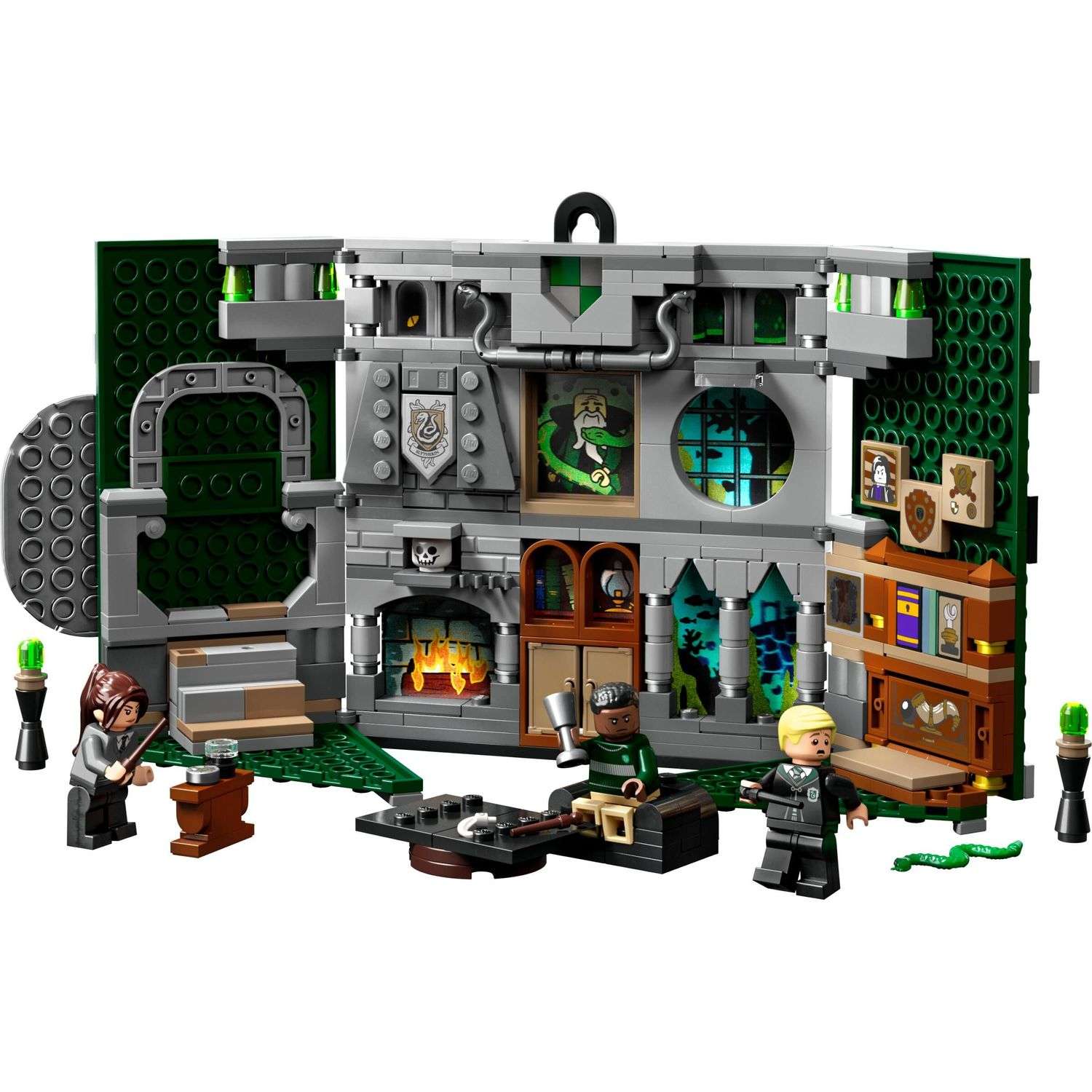 Конструктор LEGO Harry Potter Slytherin House Banner 76410 - фото 2