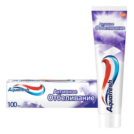 Зубная паста Aquafresh Активное отбеливание 100мл