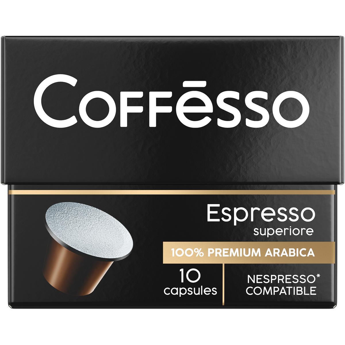 Кофе в капсулах Coffesso Espresso Superiore 10 штук - фото 1