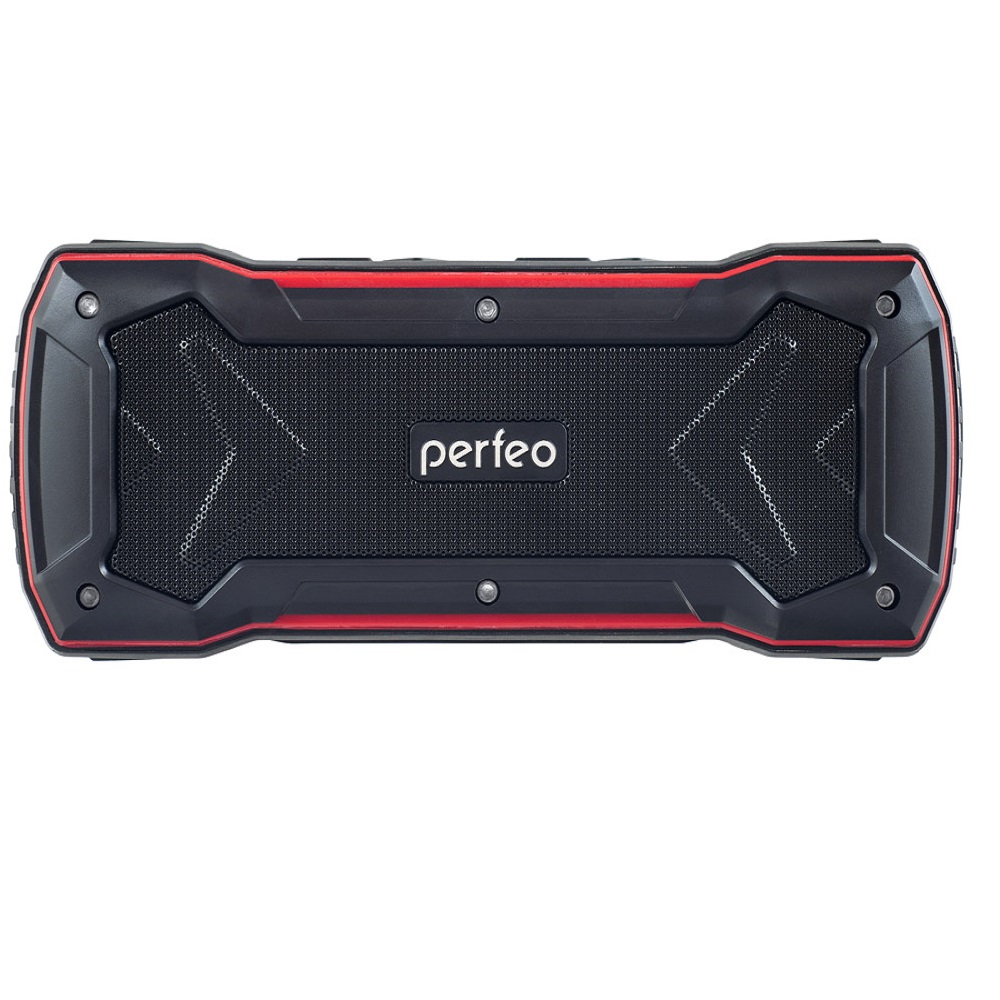Беспроводная колонка Perfeo GRANDE FM MP3 microSD AUX мощность 10Вт 2600mAh черная PF 5207 - фото 4