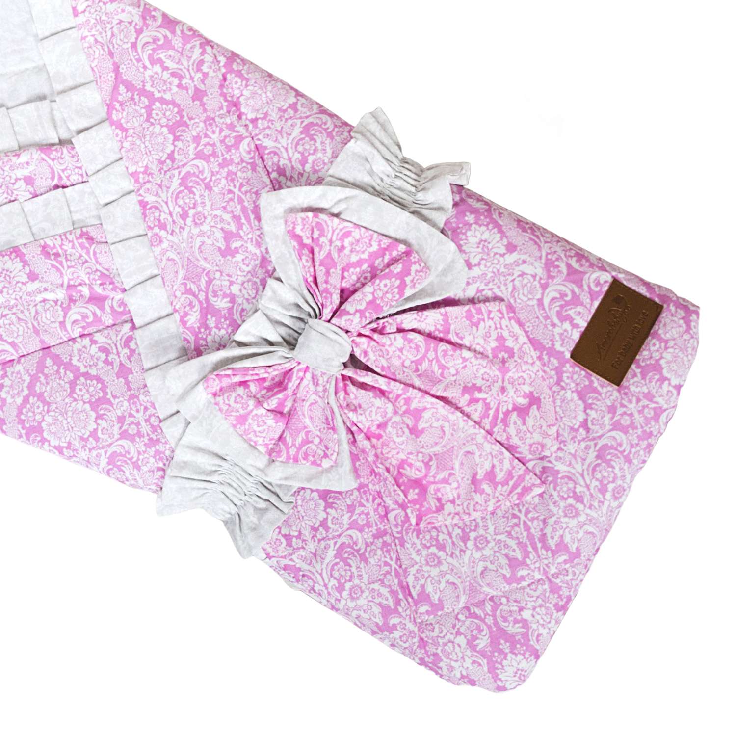 Одеяло на выписку Amarobaby Люкс Розовый - фото 3