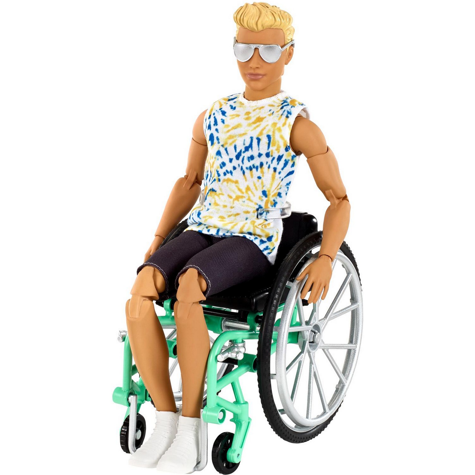 Кукла Barbie Игра с модой Кен в инвалидном кресле GWX93 GWX93 - фото 5