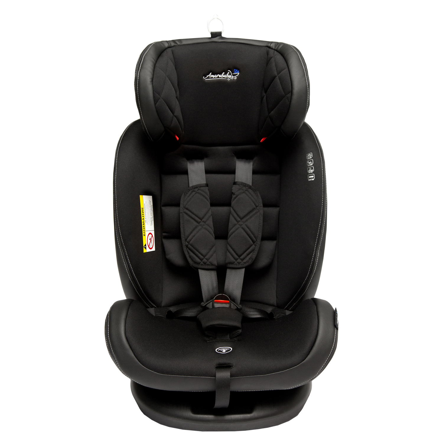 Автокресло Amarobaby ST-3 0+/1/2/3 Isofix Черный - фото 12