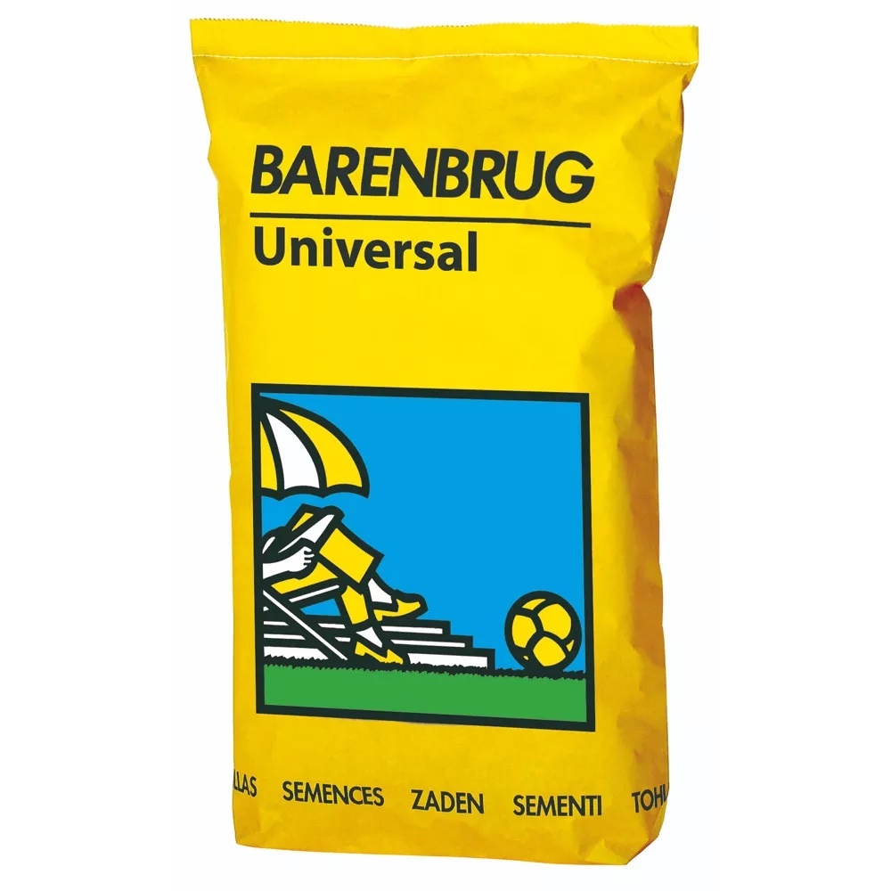 Семена трав Barenbrug для газона Желтая линейка Universal Коттедж 15 кг - фото 1