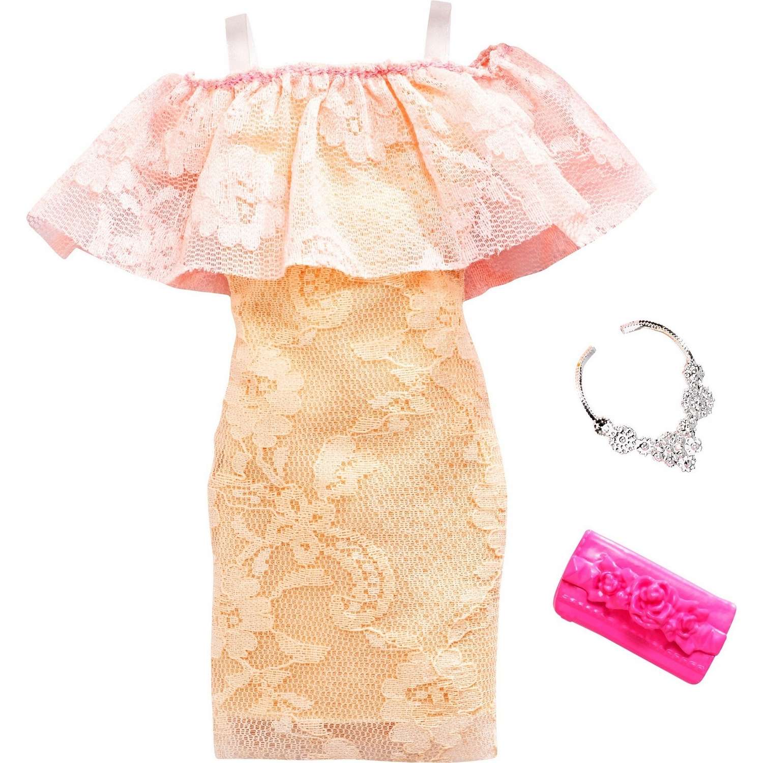 Одежда для куклы Barbie Дневной и вечерний наряд FXJ06 FND47 - фото 1