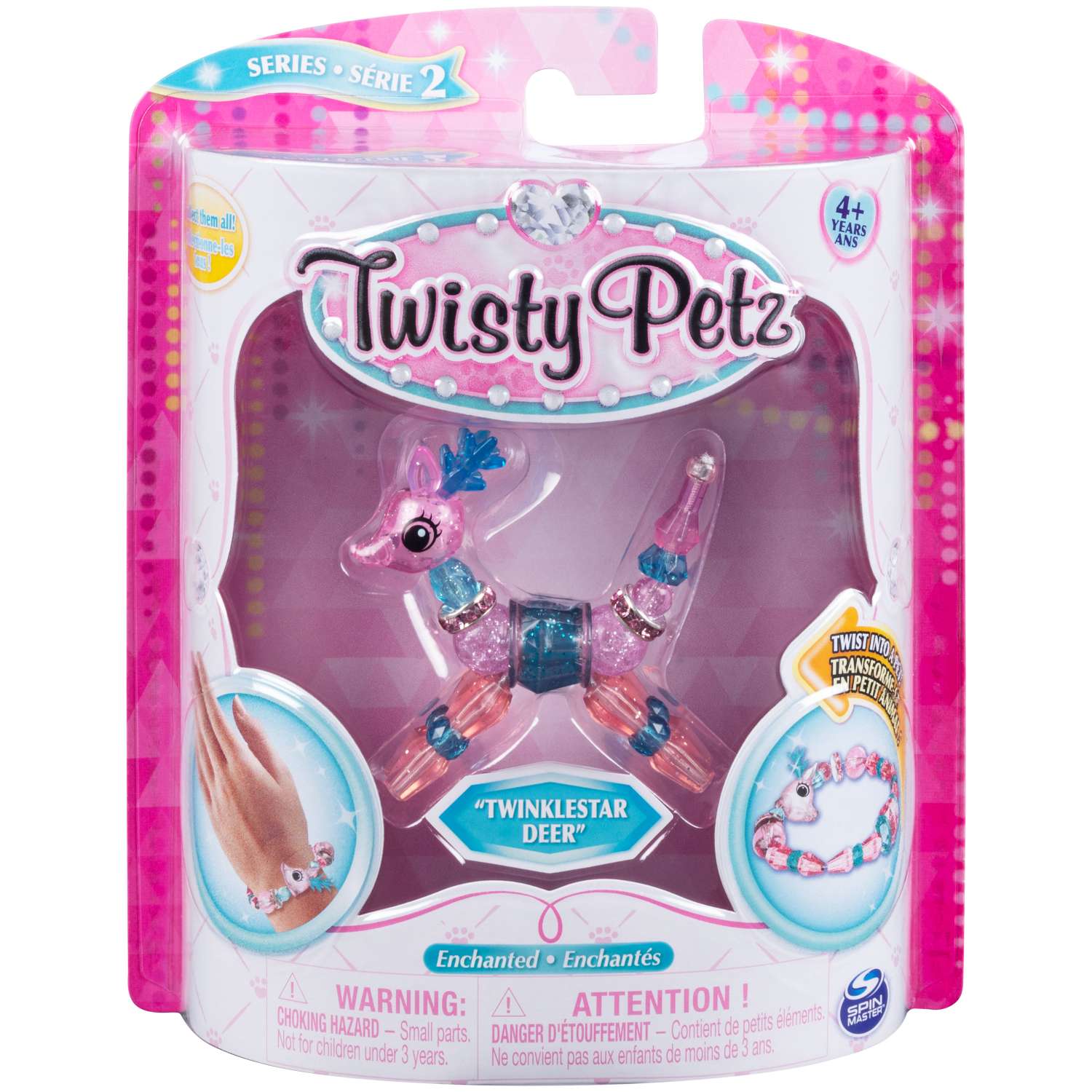 Набор Twisty Petz Фигурка-трансформер для создания браслетов Twinklestar Deer 6044770/20108088 - фото 1