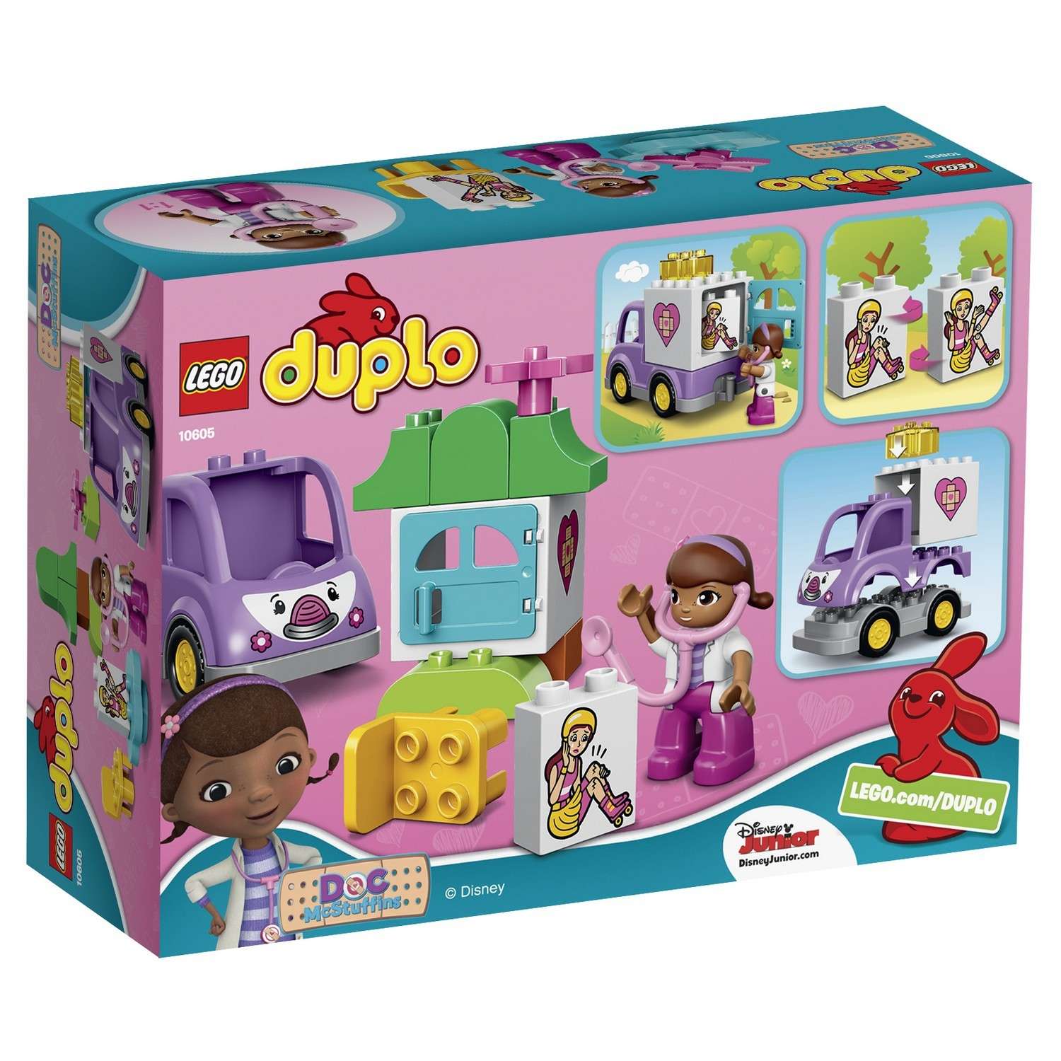 Конструктор LEGO DUPLO Doc McStuffins Скорая помощь Доктора Плюшевой (10605) - фото 3