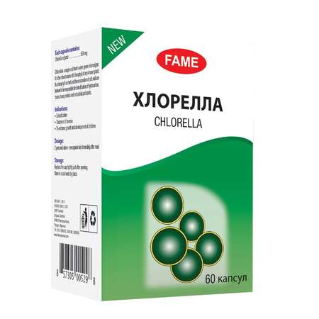 Биологически активная добавка Fame Хлорелла 60капсул