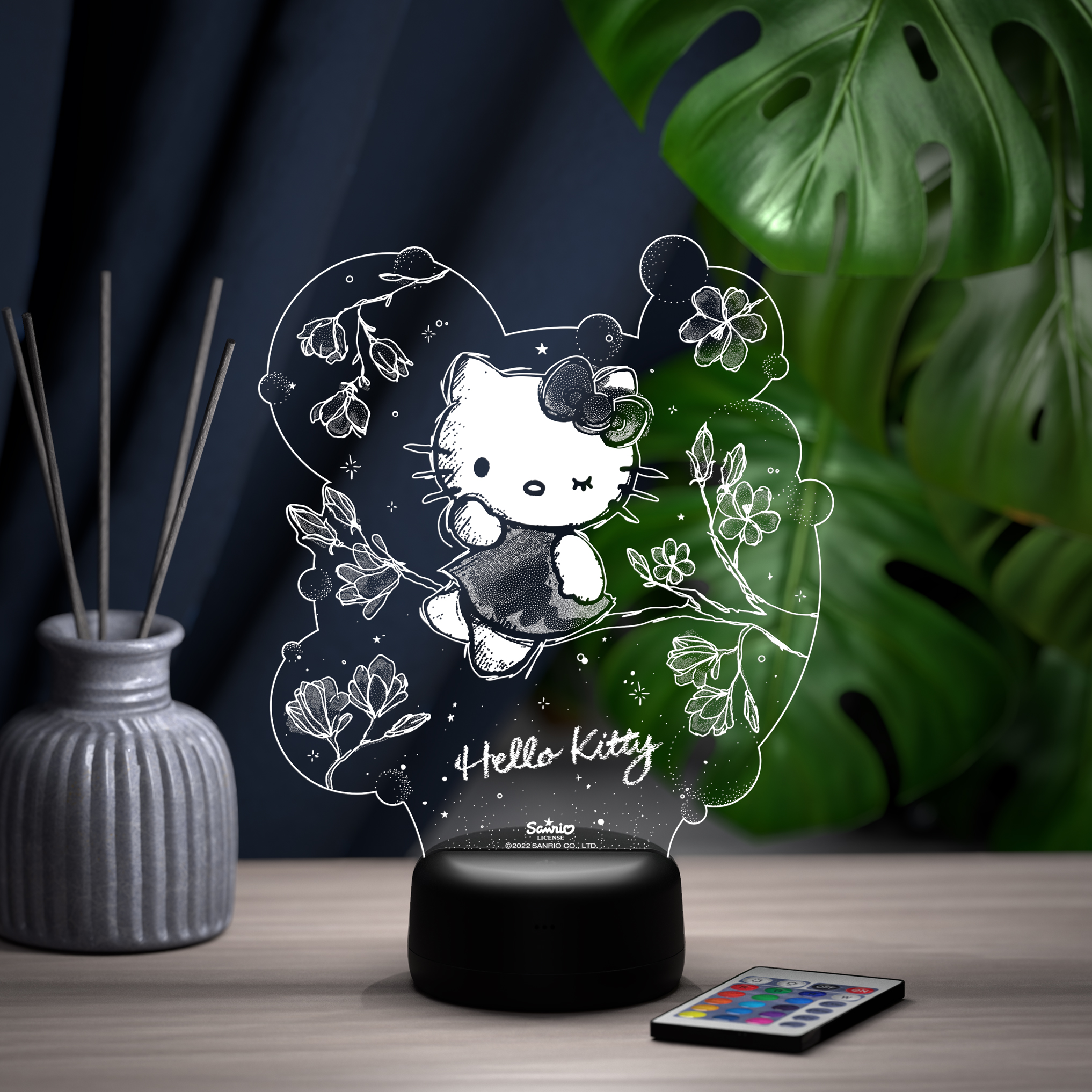 Ночник HELLO KITTY 16 цветов - фото 3