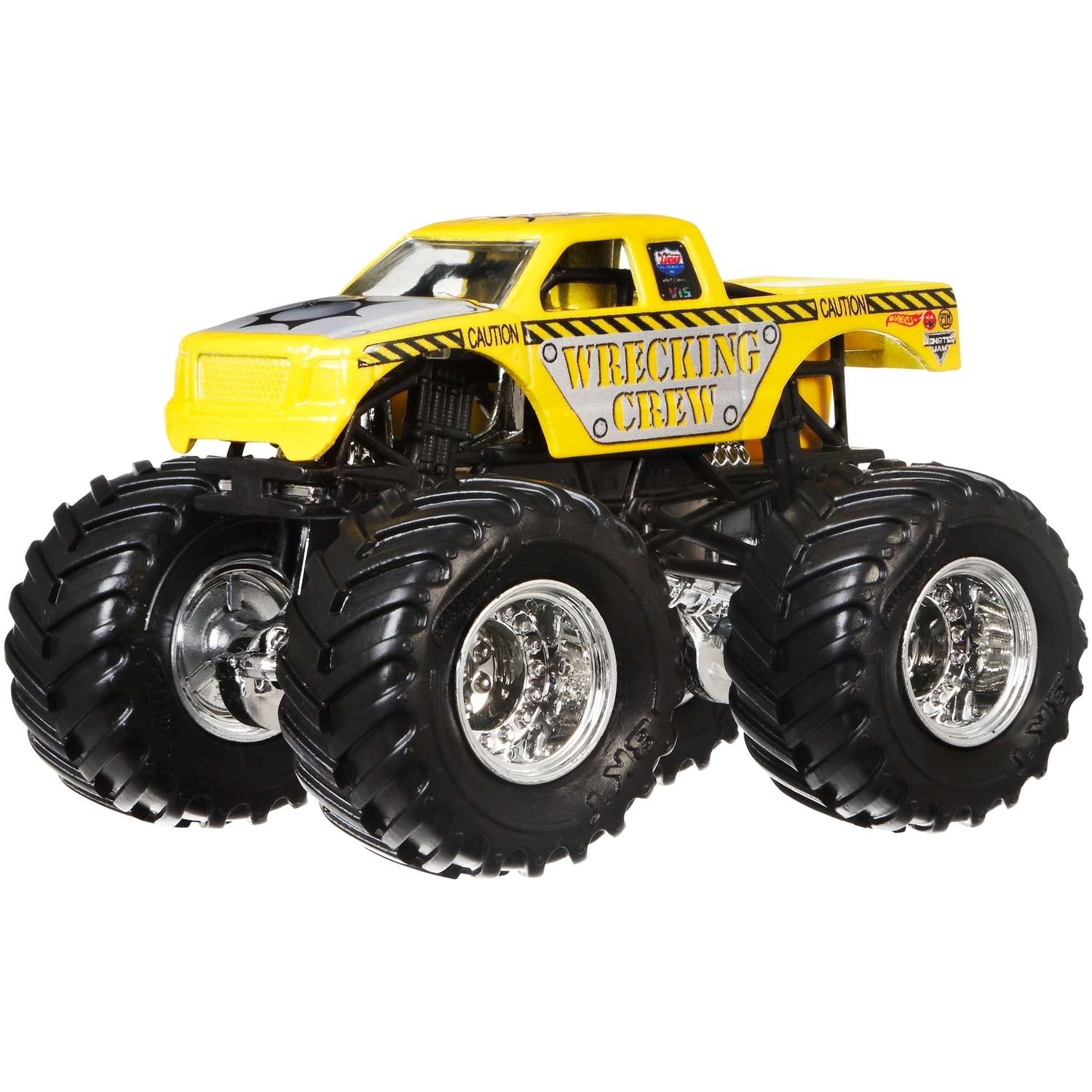 Машина Hot Wheels Monster Jam 1:64 Tour Favorites Аварийная команда FLW94 21572 - фото 4